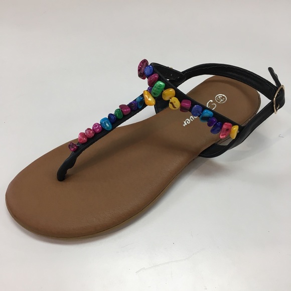 🌿Multicolor Rock Thong Sandal🌿 - Picture 6 of 6